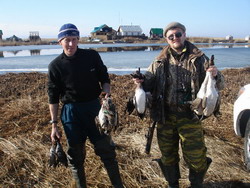Охота на уток в Казахстане