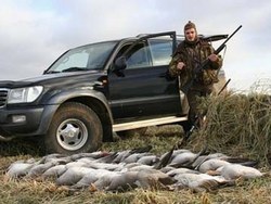 Охота на гуся в Исландии