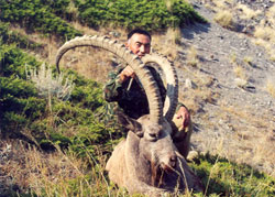 Охота на козерога в Казахстане