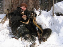 Охота на гималайского медведя в Хабаровском крае