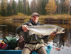 Рыбалка на семгу в Архангельской области