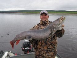 Рыбалка на тайменя в Якутии