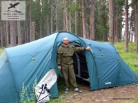 Палатка в Якутии
