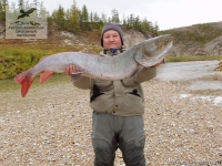Рыбалка на тайменя в Якутии
