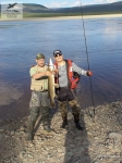 Рыбалка на щуку на р. Оленёк, Якутия