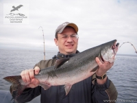 Рыбалка на горбушу на Аляске
