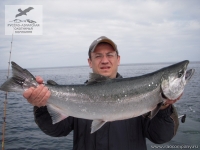 Рыбалка на кижуча на Аляске