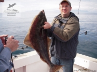 Рыбалка на палтуса на Аляске