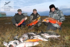 Рыбалка на гольца и тайменя в Сибири