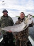 Рыбалка на нельму на р. Оленёк, Якутия