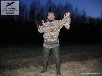 Охота на вальдшнепа на тяге в Архангельской области