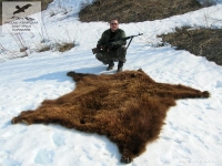 Весенняя охота на медведя на Камчатке