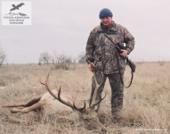 Охота на благородного оленя в Украине