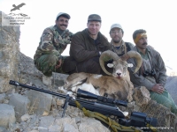 Охота на армянского муфлона в Иране