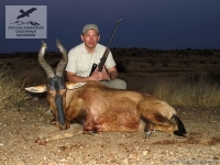 Охота на красного бубала в Намибии