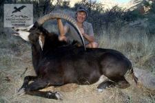 Охота на чёрную антилопу в Намибии