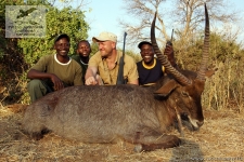Охота на водяного козла в Зимбабве