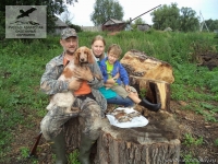 Охота на болотно-луговую дичь со спаниелем в Тверской области
