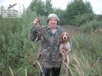 Охота на полевую дичь со спаниелем в Рязанской области