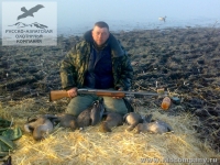 Охота на гуся в России