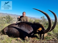Охота на черную антилопу в Африке