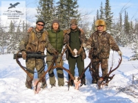 Охота на северного оленя в Якутии