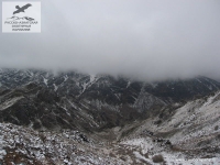 Туман в горах, Казахстан