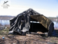 Палатка в Якутии